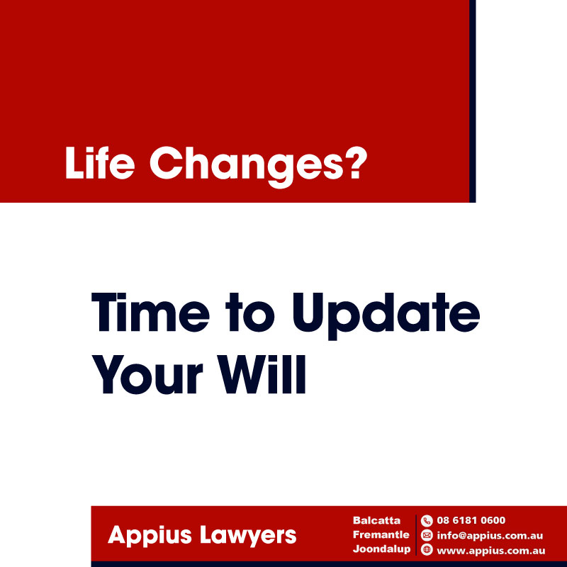 Update Your Will in WA