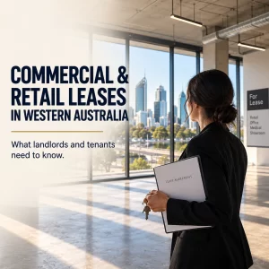 Commercial and Retail Leases in Western Australia